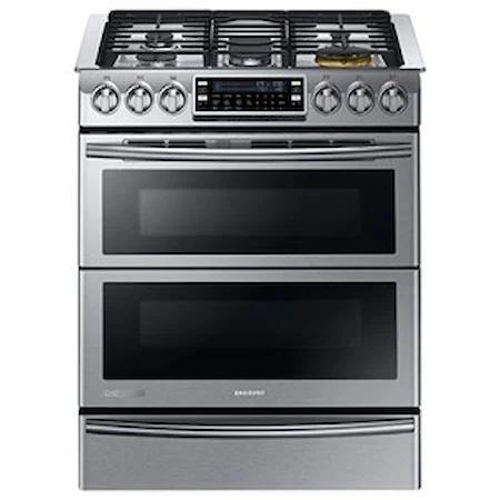 5.8 cu. ft. Slide-in Dual Fuel Range with Flex Duo™ and Dual Door